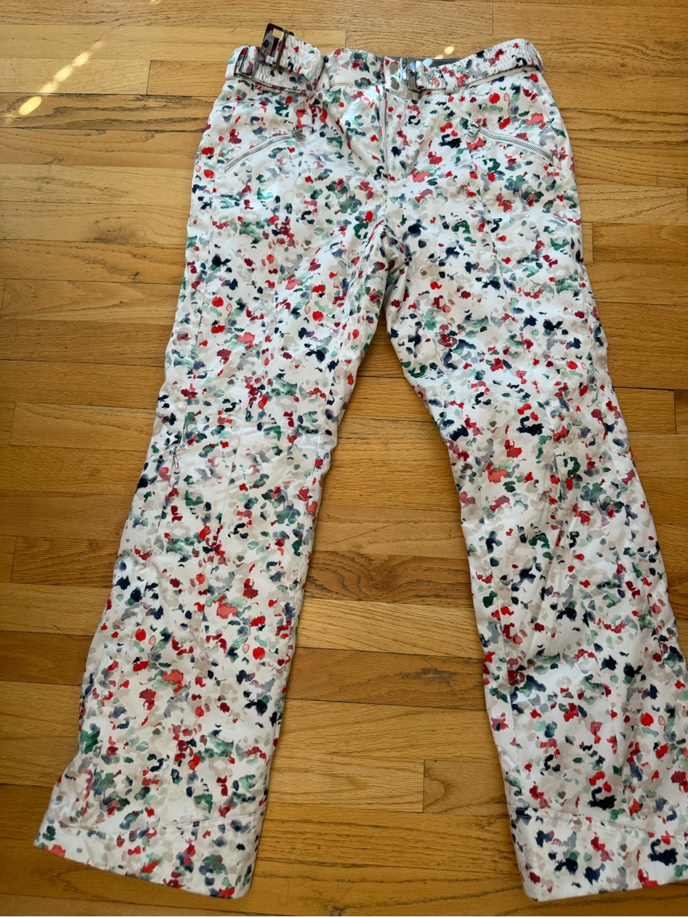 Obermeyer White Multicolor snow pants